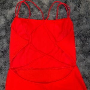 Red Symphony Dress (body con)